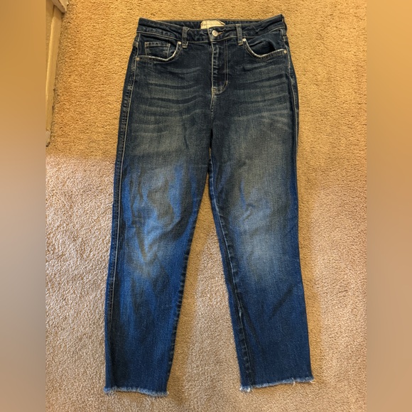 Free People Men's Deep Blue Relaxed Jeans - Picture 1 of 3